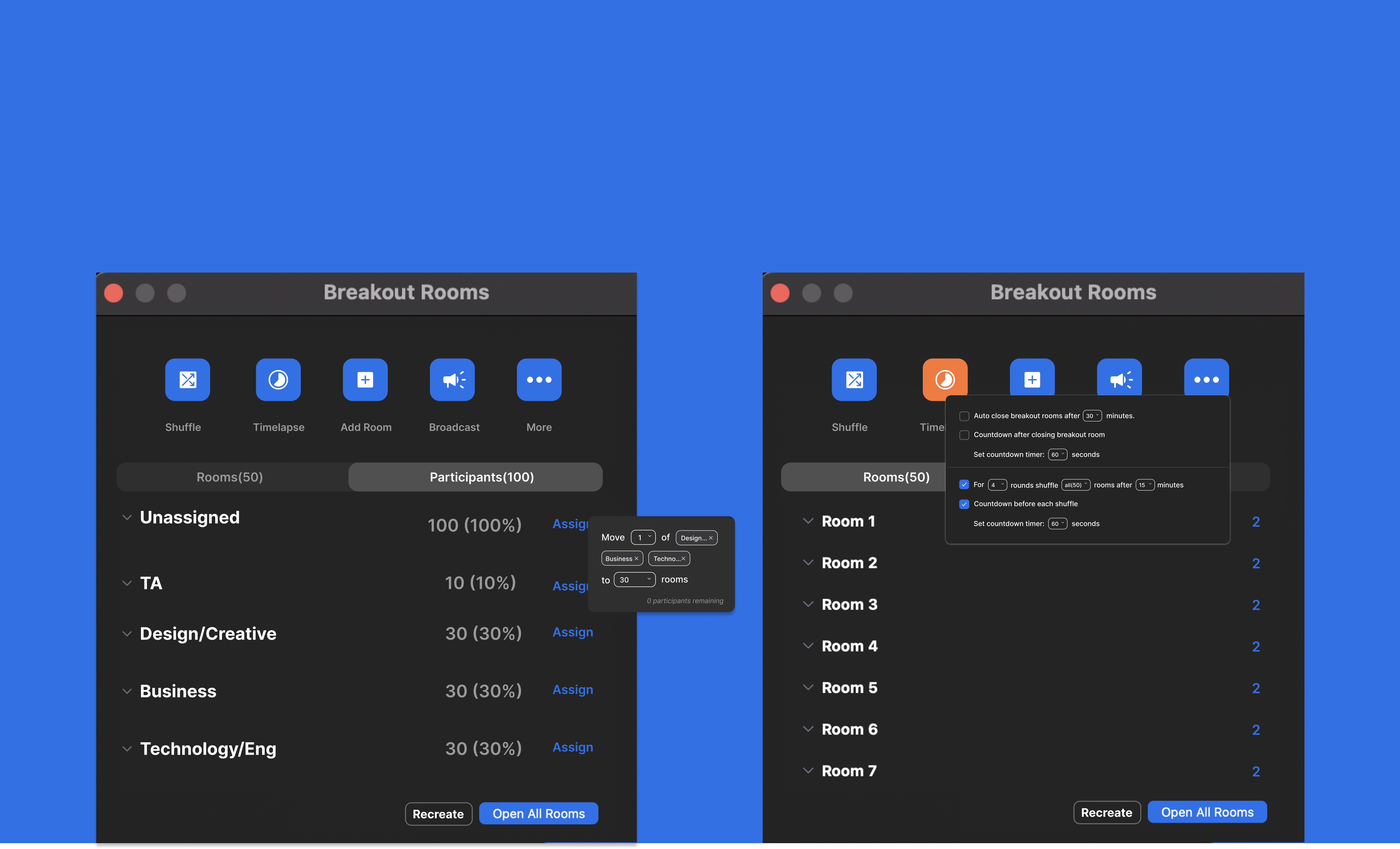 Zoom Case Study Designing a Better Breakout Room Button for Power Users